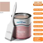 Demarin Her Şeyi Boyayan Sierra Tek Bileşen Fayans, Tezgah, Seramik, Mobilya, Zemin Boyası - 1 Kg - Zarif