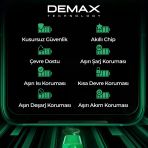 Demax Nokia 5.1 Plus Güçlendirilmiş Batarya He345