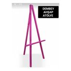 DEMBEY AHŞAP ATÖLYE Şövale Ahşap Resim Standı Şovale