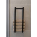 DemCey Home Dekoratif Duvar Rafı Banyo Havluluk Havlu Rafı Havlu Stand