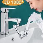 Demdem Go Musluk Başlığı 1080 Derece Dönebilen 2 Fonksiyonlu Krom Kaplama Musluk Ucu Filtresi
