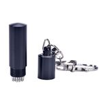 Demeras Cue Tip Tool Bilardo Snooker Stick Shaper Cue Tip Pick Pricker Düzeltici Onarım Aleti Bilardo Cue Aksesuar (siyah)
