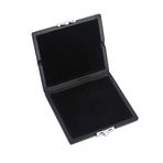Demeras Poliüretan deri kılıf siyah Fagott Reed Container Box Case 3 adet saklama için yarıklı çanta Fagot severler için kamış