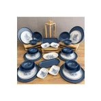Demet Çeyiz Takım Yemek Blue Magıc 31 Parça 6 Kişilik