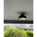 Demet Habek My Lights Mtlights Retro Rustik Tavan Avize Plofonyer 40CM Metal Avize Salon Oturma Odso Genc Odası Avize