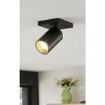 Demet Habek My Lights Mylıghts LED Aplik LED Avize LED Spot Kare Gövde Mat Siyah Gün Işığı Ampul Ampul Dahildir