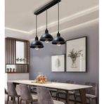 Demet Habek My Lights Mylights Üçlü Eskitme Kaplama 95 cm Taban Vintage Sıralı Masa Üstü Avize