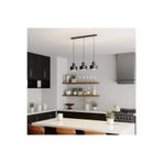 demet habek mylights mylights retro rustik modern spor sıralı uclu sarkıt masa ustu avize 60 cm kasa