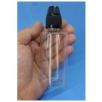 demethome 1 Adet 100 ml boş pet şişe İğne Uçlu tıpa Çocuk Kilitli Kapak Numune-likit-kolonya-parfüm-sıvı şişe