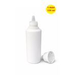 demethome 1 Adet 125 ml Boş Plastik Numune-likit-kolonya-sıvı-yağ-ecza Şişesi Kırılır Kapak