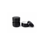 demethome Siyah Boş Plastik Kutu 10 Adet 30 cc KREM-KOZMETİK-POMAT-ECZA KAVANOZU 30 ml