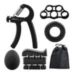Demir Grup cc Buffer® 5 Parça El, Kol ve Parmak Egzersiz Spor Aletleri Seti Fitness Takımı