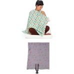 Demir Grup cc Buffer® Kullanışlı Bebek Emzirme Önlüğü Kuş Desenli