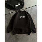 Demir Grup cc Üç Iplik Bisiklet Yaka Baskılı Sweatshirt - Siyah - L - XL - Standart