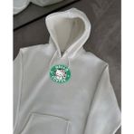 Demir Grup cc Üç Iplik Penye Uzun Kol Kapşonlu Sweatshirt - Beyaz - L - XL - Standart