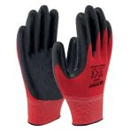 Demir Nitril Eldiven Kırmızı Siyah D007 10 No