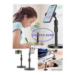 DEMİRALP37 Yükseklik Ayarlı Masaüstü Cep Telefonu Tutucu Tablet Standı Ayarlanabilir