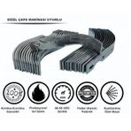 Demiray Federli Dizel Capa Makinasi Capa Bicagi Takimi (28 Cm - 24 Adet)