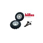 DEMİRAYTARIM Billas Teker Takımı Benzinli Model Çapa Makinalarına Uyumlu (400-8 Boyutlarında)