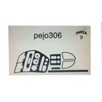 Demircioğlu Peugeot 306 1997 Sonrası 9 Parça Karbon Desen Torpido Kaplaması
