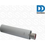 Demirdöküm Uyumlu 60/100 Hermetik Kombi Baca Uzatma Borusu - 100 CM
