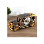 Demirhan Home Dekoratif Klasik Araba Masa Saati Kalemlik Klasik Car Çalar Saat Hediyelik Süs Eşyası 11x22 Cm