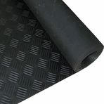 Demiriz 1.40x1 m Siyah Milenyum Desen Lastik Levha