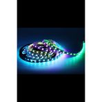 DEMİRLED 12 Volt Adreslenebilir ARGB Pixel Şerit Led WS2811 Metrede 60 Led IP65 Dış Mekan (5 M)