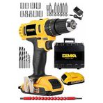 Demka Power Tools 58 Volt 6,0 Amper Darbeli Şarjlı 24 Parça Matkap