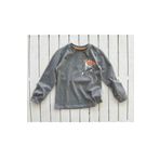 DEMOİSELLE ERKEK ÇOCUK BİSİKLET YAKA SWEATSHİRT antresit 11-12 Yaş
