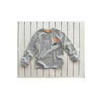 DEMOİSELLE ERKEK ÇOCUK BİSİKLET YAKA SWEATSHİRT gri 7-8 Yaş