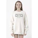 Demon Slayer Anime Inosuke Hashibira Eyes Beyaz Kadın 2ip Sweatshirt