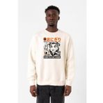 Demon Slayer Anime Super Yummy Ekru Erkek 2ip Sweatshirt