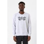Demon Slayer Anime Upper Moon Demon Eyes Karmelanj Erkek 2ip Sweatshirt