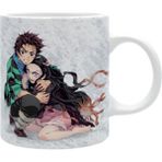 Demon Slayer Baskılı Seramik Beyaz Kupa - 199 ml