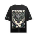 Demon Slayer Inosuke Hashibira Oversize Siyah T-shirt (Siyah, S)