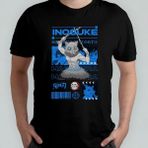 Demon Slayer Kimetsu No Yaiba Inosuke Unisex %100 Pamuklu Bisiklet Yaka T-Shirt - Siyah - XL