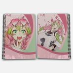 Demon Slayer Mitsuri Çizgisiz A4 Okul Defteri 72 Yaprak Model 3 - Baskılı