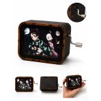 Demon Slayer Müzik Kutusu - Tanjiro Nezuko Figürlü Ahşap Hediyelik