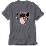 Demon Slayer Tanjiro Kamado Gri Tişört