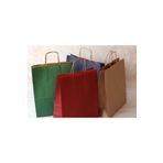 demontecraft 4 Renk Kağıt Çanta Kraft Çanta Set Pelur /hediye Poşeti /kraft Çanta