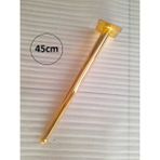 Demontepark 1 Adet-45cm Metal Konik Ayak-sehpa Ayağı-gold Renk Kaplama