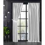 Demor Home Gri Renk Yarı Mat Blackout Ekstrafor Büzgülü Tek Kanat 300x270 cm Fon Perde