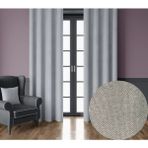 Demor Home Kadife Dokulu Ekstrafor Büzgülü Gümüş Grisi Tek Kanat 200x260 cm Fon Perde