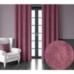 Demor Home Kadife Dokulu Ekstrafor Büzgülü Lavanta Pembesi Tek Kanat 200x250 cm Fon Perde