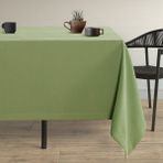 Demor Home Kadife Dokulu Tatlı Yeşil Masa Örtüsü - 130 x 170 cm