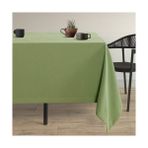 Demor Home Kadife Dokulu Tatlı Yeşil Masa Örtüsü - 150 x 260 cm