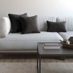 Demor Home Soft Series Duman Grisi Kırlent, Yastık Kılıfı - 40 x 40 cm