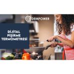 Dempower 5 m Dijital Sıvı Katı Gıda Termometresi