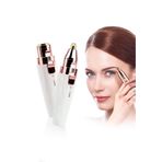 DEMPOWER Dp-63 2 Başlıklı Flawless Yüz Tüy Alıcı Kaş Bıyık Kıl Epilasyon Aleti